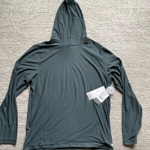 Vuori Strato Tech Hoodie, Mens XL, Smoked Olive